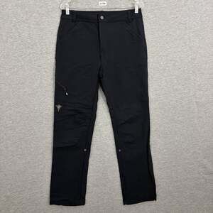 Gnara Go There Pant Womens Size 8 Black GoFly Zipper Outdoor Hiking Pants